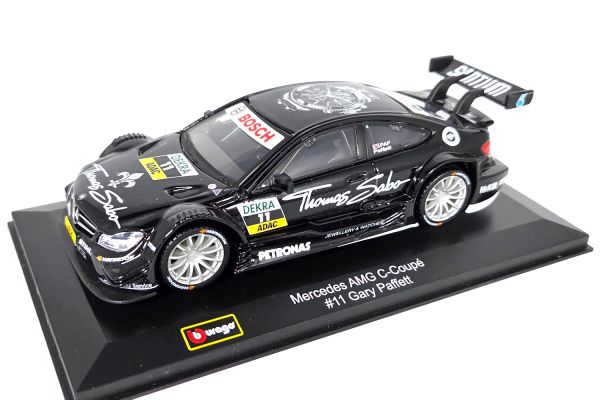 NOS! Bburago Mercedes-Benz AMG C-Coupe DTM #11 Gary Paffett 1:32