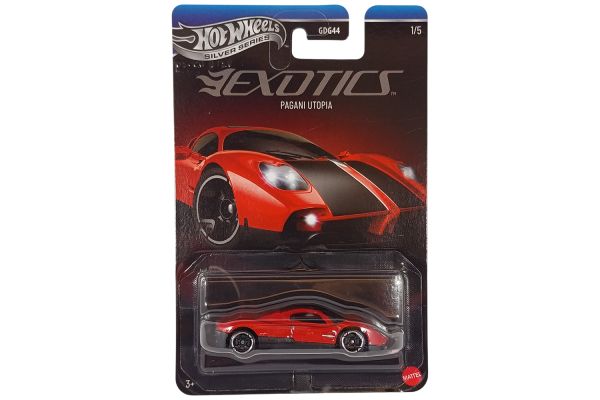 Hot Wheels JKX76 Pagani Utopia rot - Exotics 1/5