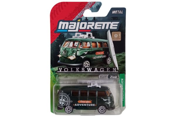 Majorette 8504100000 VW T1 Camper dunkelgrün - Volkswagen 1:64