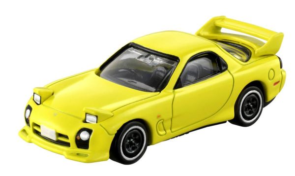 Tomica Premium Unlimited 12 Mazda RX-7 Initial D (Keisuke Takahashi) gelb Maßstab ca. 1:64 Modellaut