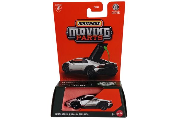 Matchbox FWD28-JHV53 Lamborghini Huracan Sterrato weiss - Moving Parts 2026 1:64