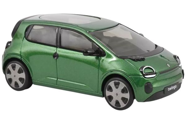 Norev Renault Concept Twingo E-Tech 100% Elektric 2024 grün 1:43
