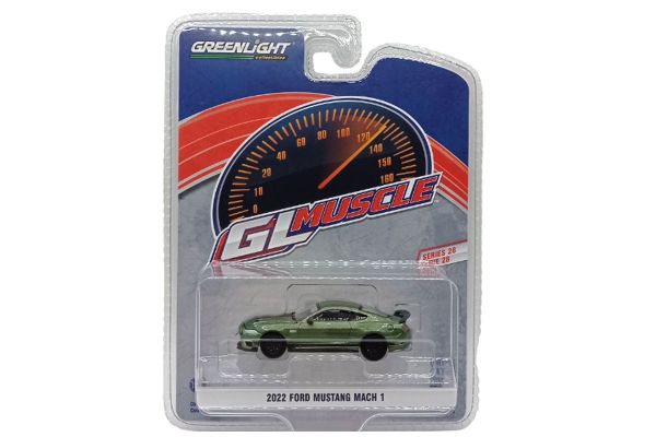 Greenlight 13350-F Ford Mustang Mach 1 grün metallic 2022 - GL Muscle 28