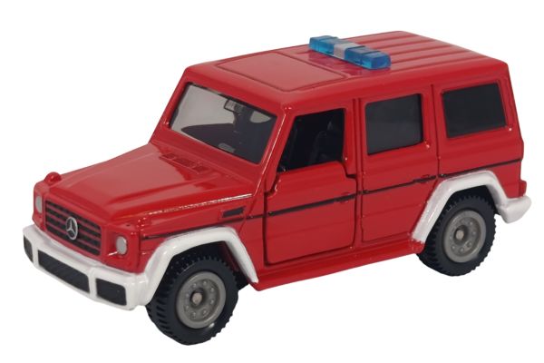 Tomica TO063 Mercedes Benz G-Klasse Feuerwehr rot 1:62