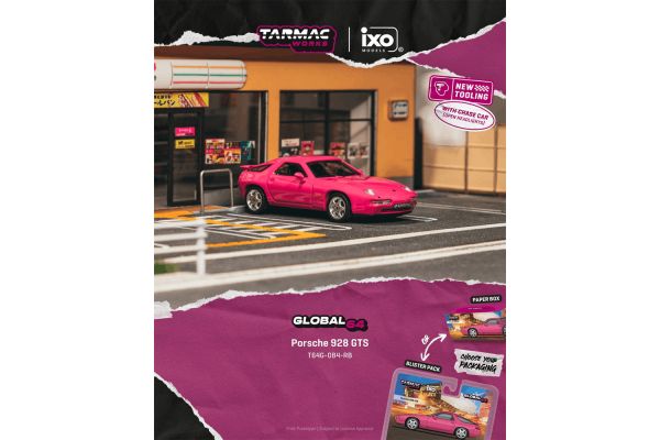 ***PREORDER Tarmac Porsche 928 GTS 1992 rubinrot