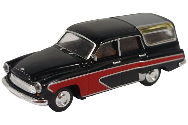 Brekina Wartburg 311 Camping 1959 schwarz/rot