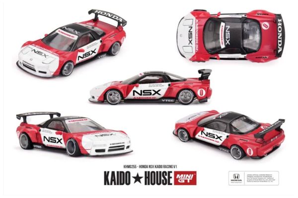 ***PREORDER Kaidohouse Honda NSX Kaido Racing V1 1990 rot/weiss