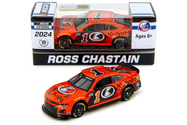 ARC Nascar Chevrolet Camaro ZL1 #1 Ross Chastain Kubota 2024 orange 1:64