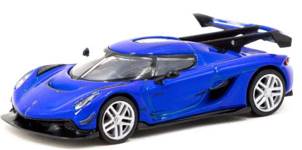 Tarmac T64G-TL052-BL Koenigsegg Jesko Attack blau Maßstab 1:64 Modellauto