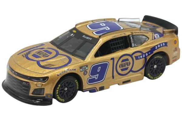 ARC Chevrolet ZL1 #9 Chase Elliott NAPA 100th Anniversary 2025 gold/blau