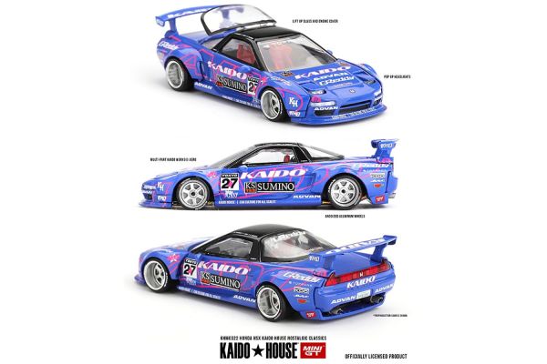 ***PREORDER Kaidohouse Honda NSX Kaido House Nostalgic Classics 1990 blau