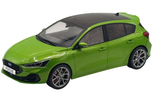 Modelcar Ford Focus ST 2022 grün metallic