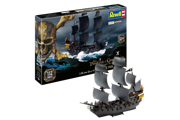 Revell Black Pearl - Fluch der Karibik Modellbausatz 112-tlg. 1:150