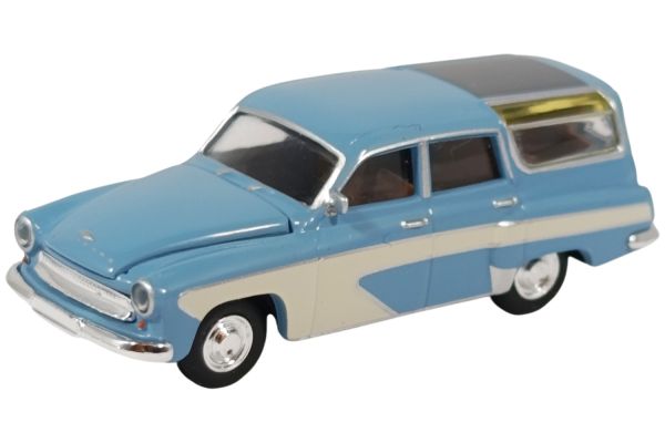 Brekina Wartburg 311 Camping 1959 hellblau/weiss