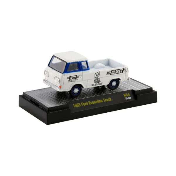M2 Machines 32600-R54-20-39 Ford Econoline Truck &quot;Gasket&quot; weiss 1956 Maßstab 1:64 Modellauto