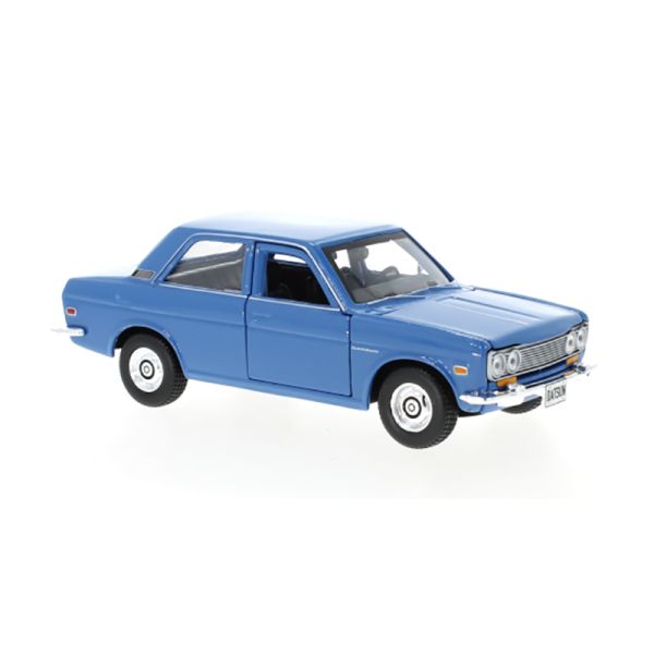 Maisto 31518 Datsun 510 blau 1971 Maßstab 1:24 Modellauto