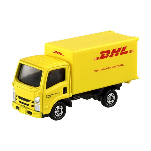Tomica TO109 DHL Truck Koffer LKW gelb Modellauto