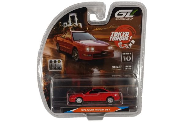 Greenlight 235110-E Acura Integra GS-R 1994 rot - Tokyo Torque 10