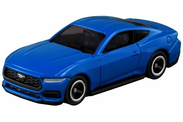 Tomica TO091 Ford Mustang Ecoboost Fastback blau Maßstab 1:63