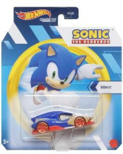 Hot Wheels HDL88-GRM47 "Sonic the Hedgehog - Sonic" Sportwagen blau Character Cars Japan Modellauto