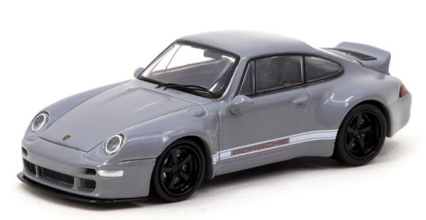 Tarmac T64R-TL054-GY Porsche 993 Remastered By Gunther Werks grau Maßstab 1:64 Modellauto