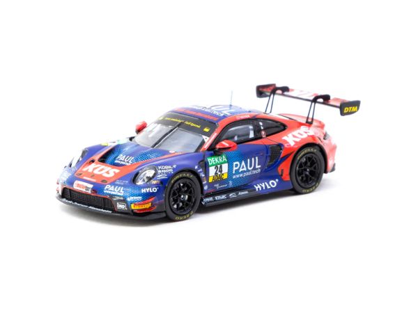 Tarmac Porsche 911 GT3 R blau/rot A. Güven DTM 2023 1:64