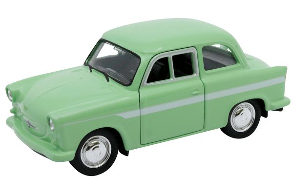 Nex Trabant P50 mintgrün mit Rückzugmotor 1:38