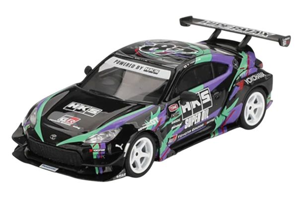 MiniGT 1005 Toyota GR86 HKS TYPE R 2022 Tokyo Auto Salon 1:64