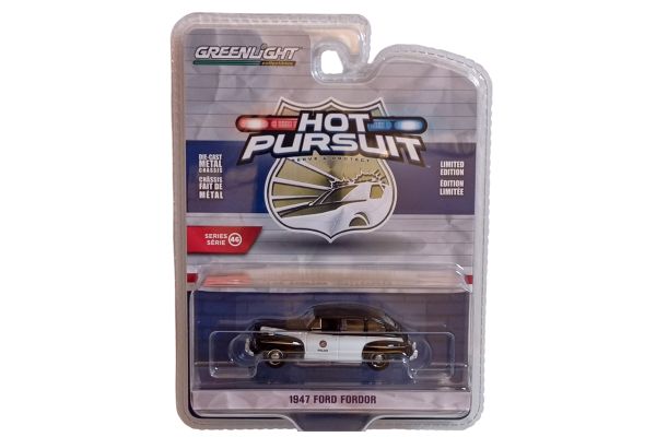 Greenlight 43040-A Ford Fordor LA Police Department schwarz/weiss 1947 - Hot Pursuit 46 Maßstab 1:64