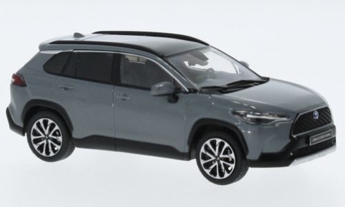 IXO Models CLC513 Toyota Corolla Cross grau metallic 2022 Maßstab 1:43 Modellauto