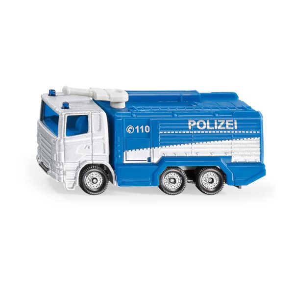Siku 1079 Scania Polizei Wasserwerfer blau/silber (Blister)