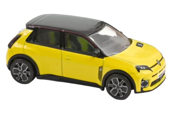 Norev Renault 5 E-Tech 100% Electric gelb/schwarz 2024
