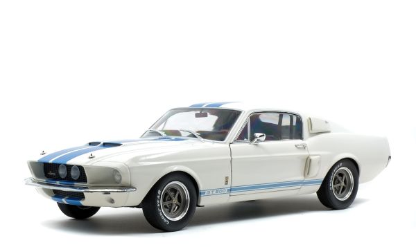 Solido Ford Mustang 1967 Shelby GT500 weiss/blau 1:18