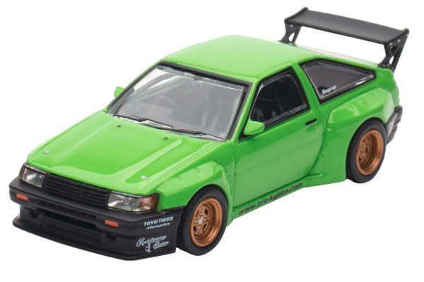 INNO64 Toyota AE86 Levin Pandem Rocket Bunny grün 1:64 (IN64-AE86PL-GRN)