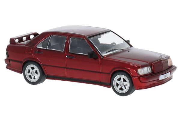 IXO Models Mercedes-Benz 190 E 2.3 16V 1984 rot 1:43
