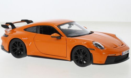 Bburago 21104 Porsche 911 GT3 (992) orange Maßstab 1:24 Modellauto