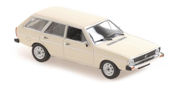 Maxichamps 940054211 VW Passat Variant weiss 1975 Maßstab 1:43 Modellauto