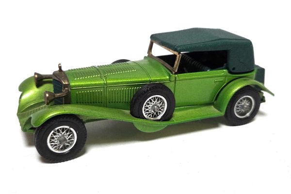 gebraucht! Matchbox Y-16 Mercedes-Benz SS hellgrün metallic Maßstab ca. 1:45 - ganz leicht bespielt