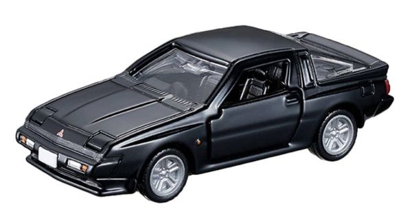 Tomica Premium 13 Mitsubishi Starion schwarz Maßstab 1:62 Modellauto