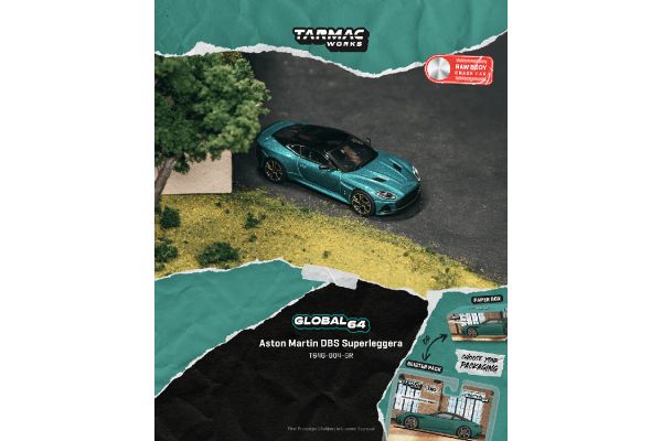 ***PREORDER Tarmac Aston Martin DBS Superleggera grün metallic