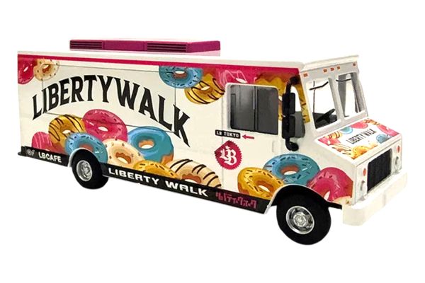 American Diorama Food Truck The LB Cafe Truck weiss