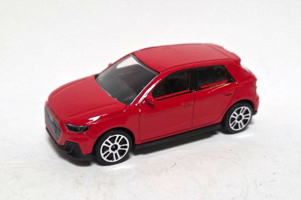 gebraucht! Majorette Audi A1 Sportback 237I rot 1:56 - fast wie neu