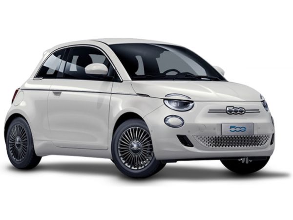 Bburago Fiat 500e 2021 weiss 1:43