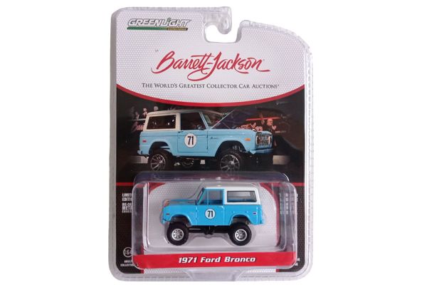 Greenlight 37310-F Ford Bronco hellblau/weiss 1971 - Barrett Jackson 14