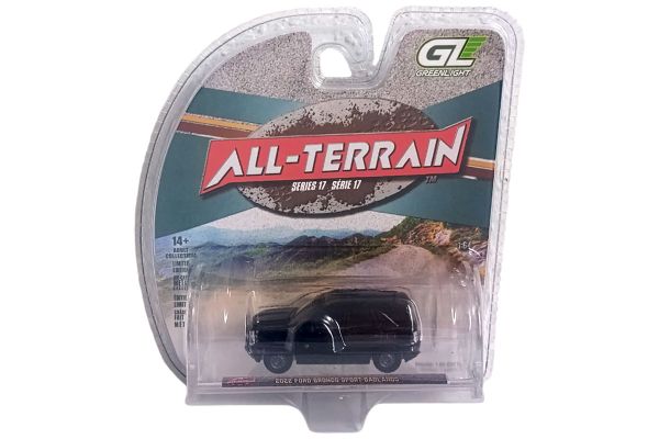 Greenlight 35310-F Ford Bronco Sport Badlands schwarz 2022 - All-Terrain Series 1:64
