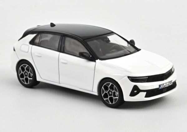 Norev 360063 Opel Astra weiss 2022 Maßstab 1:43 Modellauto
