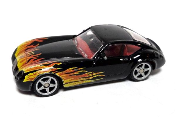 gebraucht! Siku 0879 Wiesmann GT MF4 schwarz/flames - leicht bespielt