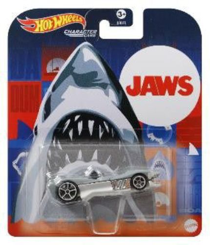 Hot Wheels HDL88-HDM88 "JAWS Der weiße Hai" Sportwagen grau Character Cars Japan Modellauto
