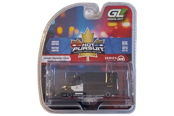 Greenlight 43065-D Ford Transit Ontario Provincial Police OPP schwarz 2015 - Hot Pursuit Canada 1:64