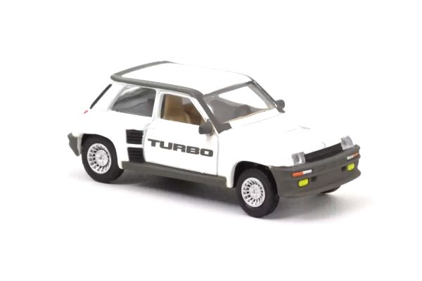Norev 310932 Renault 5 Turbo weiss metallic 1981 Maßstab 1:54 Modellauto